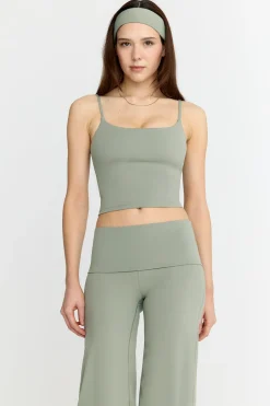 TALA Coffee Dates|Yoga / Pilates*DayFlex Built-In Support Spaghetti Strap Cami Tank -