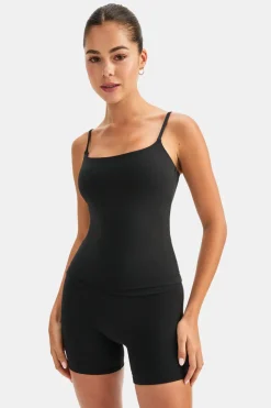 TALA Coffee Dates|Yoga / Pilates*DayFlex Built-In Support Spaghetti Strap Full Length Cami Vest -
