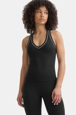 TALA Coffee Dates|Tennis / Padel*DayFlex Built-In Support V Neck Racer Vest -