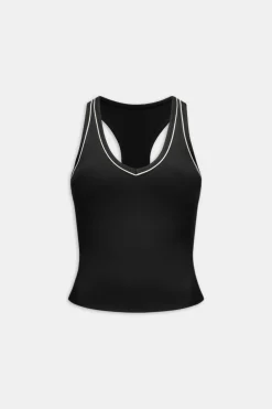 TALA Coffee Dates|Tennis / Padel*DayFlex Built-In Support V Neck Racer Vest -