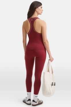 TALA Coffee Dates|Tennis / Padel*DayFlex Built-In Support V Neck Racer Vest -