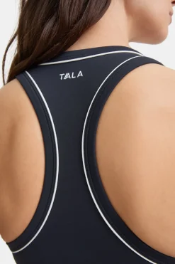 TALA Coffee Dates|Tennis / Padel*DayFlex Built-In Support V Neck Racer Vest -
