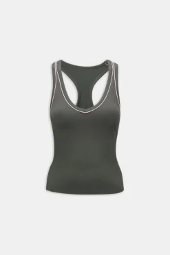 TALA Coffee Dates|Tennis / Padel*DayFlex Built-In Support V Neck Racer Vest -