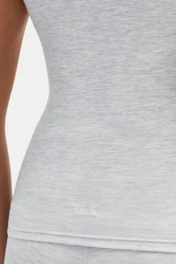 TALA Coffee Dates|Yoga / Pilates*DayFlex Essential Full Length T-Shirt - Marl