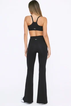 TALA Coffee Dates|Yoga / Pilates*DayFlex High Waisted Split Hem Flared Yoga Pant - Shadow