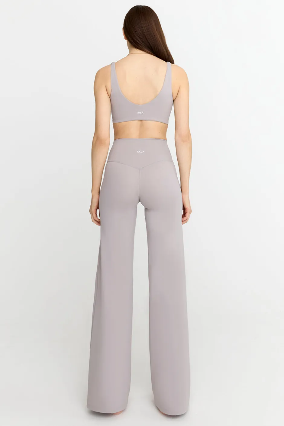TALA Coffee Dates|Yoga / Pilates*DayFlex High Waisted Wide Leg Yoga Pant - Taupe