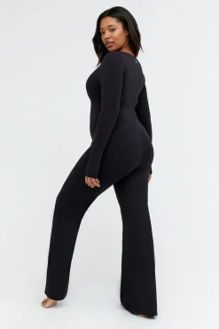 TALA Coffee Dates|Yoga / Pilates*DayFlex Long Sleeve Wide Leg Unitard -