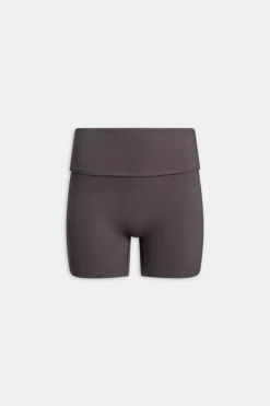 TALA Coffee Dates|Yoga / Pilates*DayFlex Multiway Fold Waist Cycling Shorts - Cool Espresso