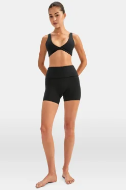 TALA Coffee Dates|Yoga / Pilates*DayFlex Multiway Fold Waist Cycling Shorts - Shadow