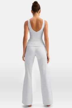 TALA Coffee Dates|Yoga / Pilates*DayFlex Multiway Fold Waist Flared Yoga Pant - Marl