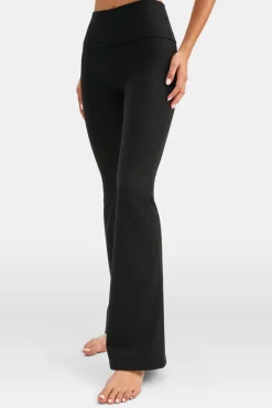 TALA Coffee Dates|Yoga / Pilates*DayFlex Multiway Fold Waist Flared Yoga Pant - Shadow