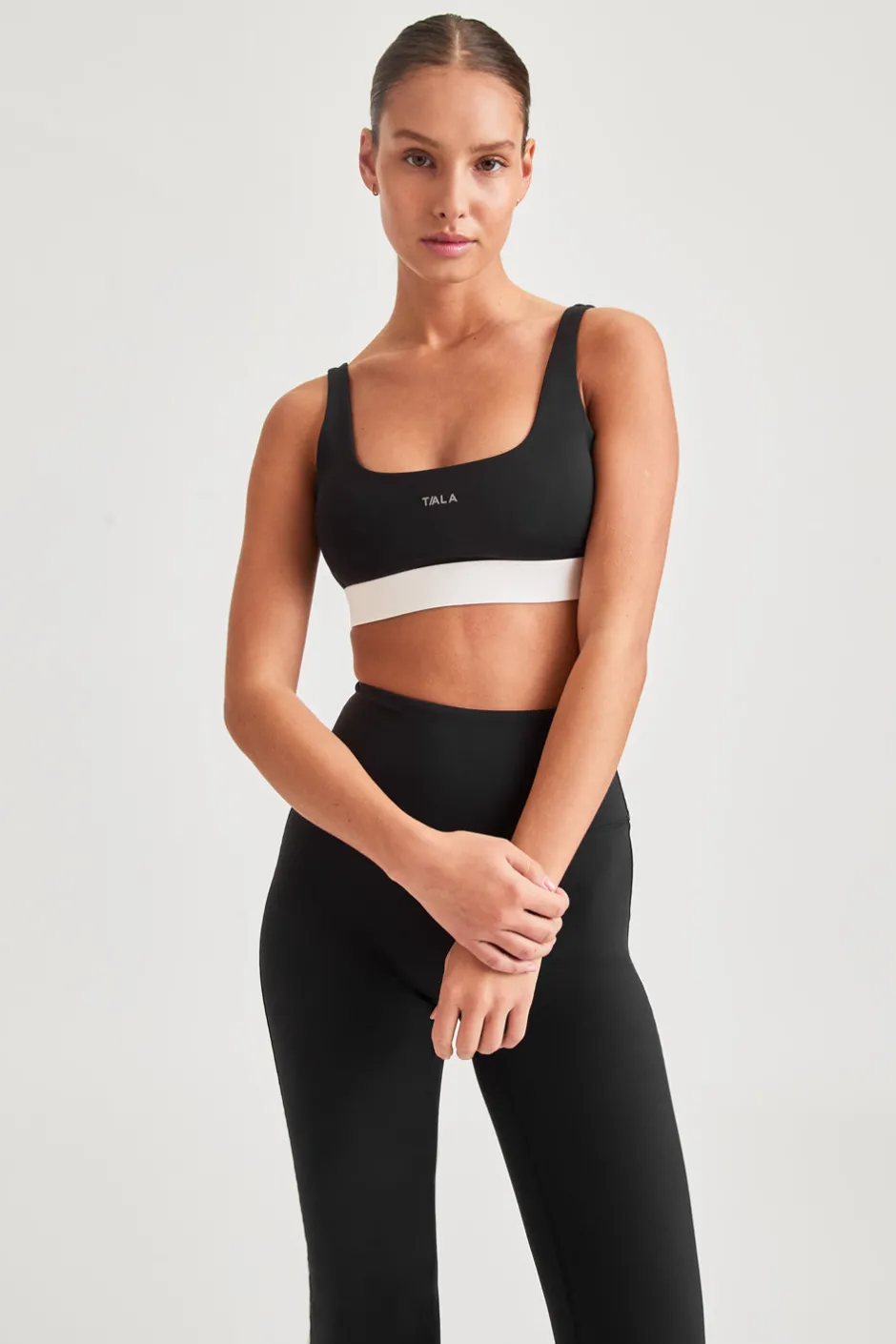 TALA Coffee Dates|Yoga / Pilates*DayFlex Open Back Square Neck Sports Bra -