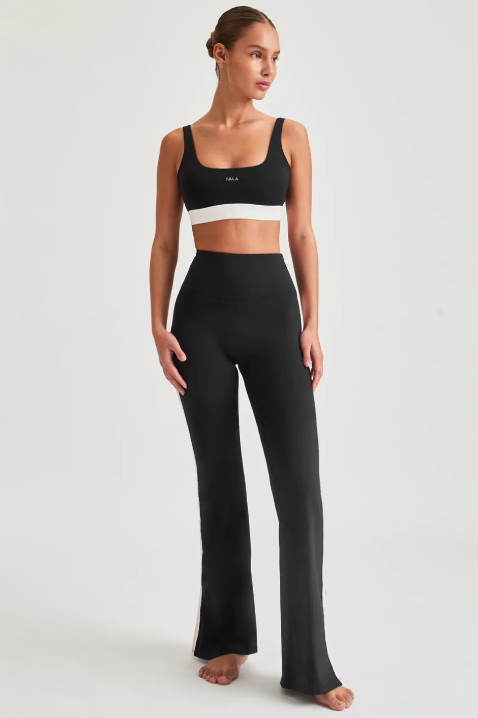 TALA Coffee Dates|Yoga / Pilates*DayFlex Open Back Square Neck Sports Bra -