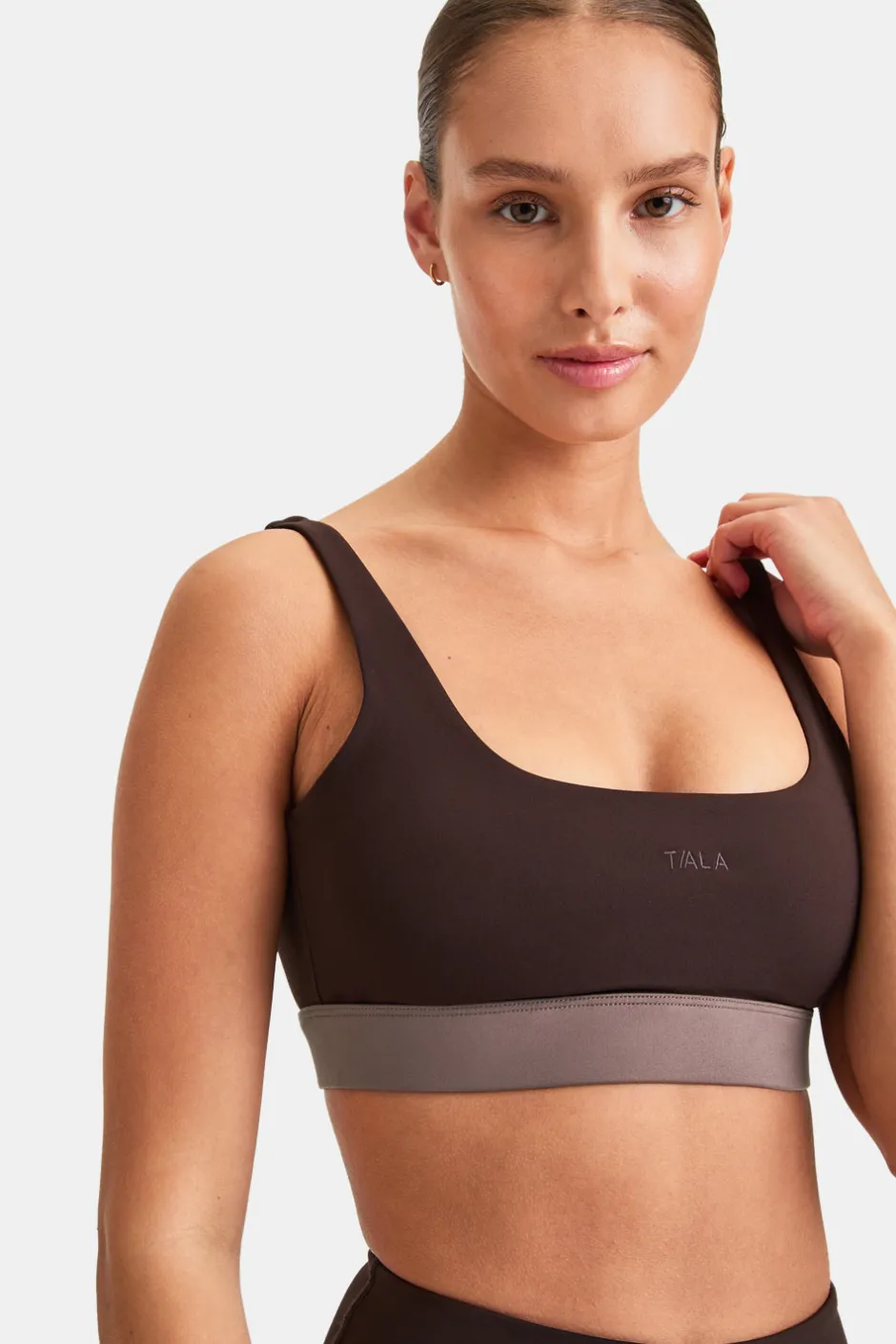 TALA Coffee Dates|Yoga / Pilates*DayFlex Open Back Square Neck Sports Bra -