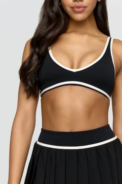 TALA Coffee Dates|Yoga / Pilates*DayFlex Plunge Neck Push-Up Sports Bra -