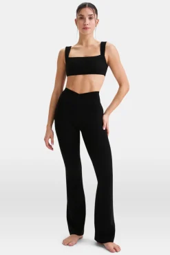 TALA Coffee Dates|Yoga / Pilates*DayFlex Ruched Bandeau Sports Bra - Shadow