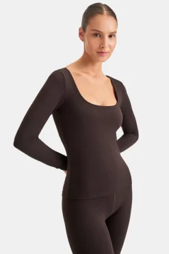 TALA Coffee Dates|Yoga / Pilates*DayFlex Scoop Neck Top -