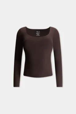 TALA Coffee Dates|Yoga / Pilates*DayFlex Scoop Neck Top -