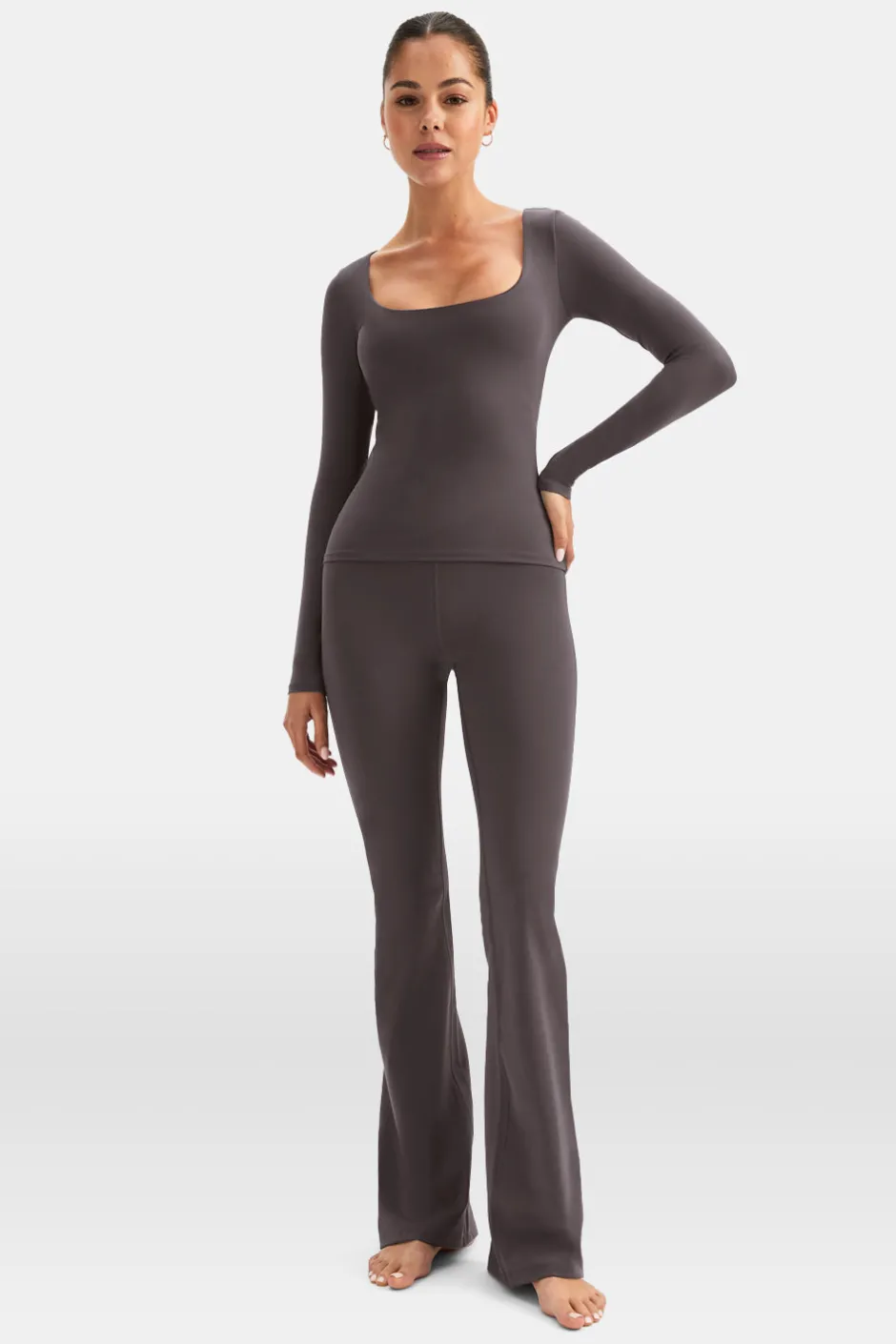 TALA Coffee Dates|Yoga / Pilates*DayFlex Scoop Neck Top -
