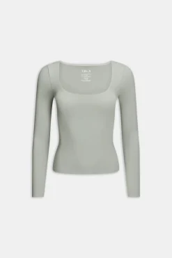 TALA Coffee Dates|Yoga / Pilates*DayFlex Scoop Neck Top -