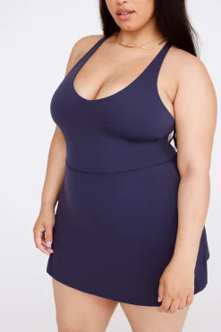 TALA Coffee Dates|Yoga / Pilates*DayFlex Tennis Dress - Navy