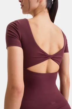 TALA Coffee Dates|Yoga / Pilates*DayFlex Twist Back T-Shirt -