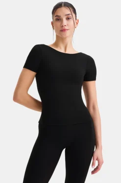 TALA Coffee Dates|Yoga / Pilates*DayFlex Twist Back T-Shirt -