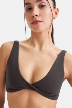 TALA Coffee Dates|Sports Bras*DayFlex Twist Front Sports Bra - Cool Espresso
