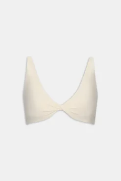 TALA Coffee Dates|Sports Bras*DayFlex Twist Front Sports Bra - Buttermilk