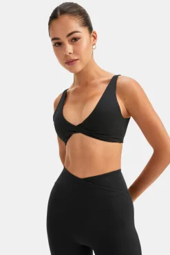 TALA Coffee Dates|Yoga / Pilates*DayFlex Twist Front Sports Bra - Shadow