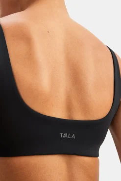 TALA Coffee Dates|Yoga / Pilates*DayFlex Twist Front Sports Bra - Shadow