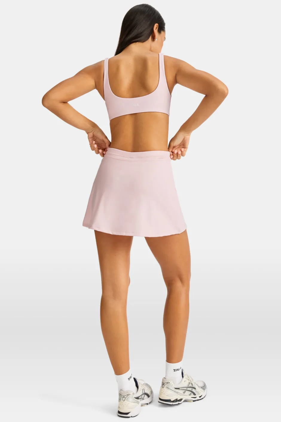 TALA Coffee Dates|Yoga / Pilates*DayFlex Twist Front Sports Bra - Ballet Slipper