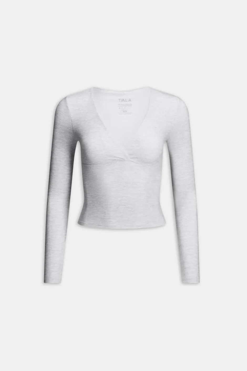 TALA Coffee Dates|Yoga / Pilates*DayFlex V Neck Top - Marl