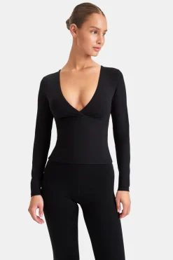 TALA Yoga / Pilates|Tops / Vests*DayFlex V Neck Top - Shadow