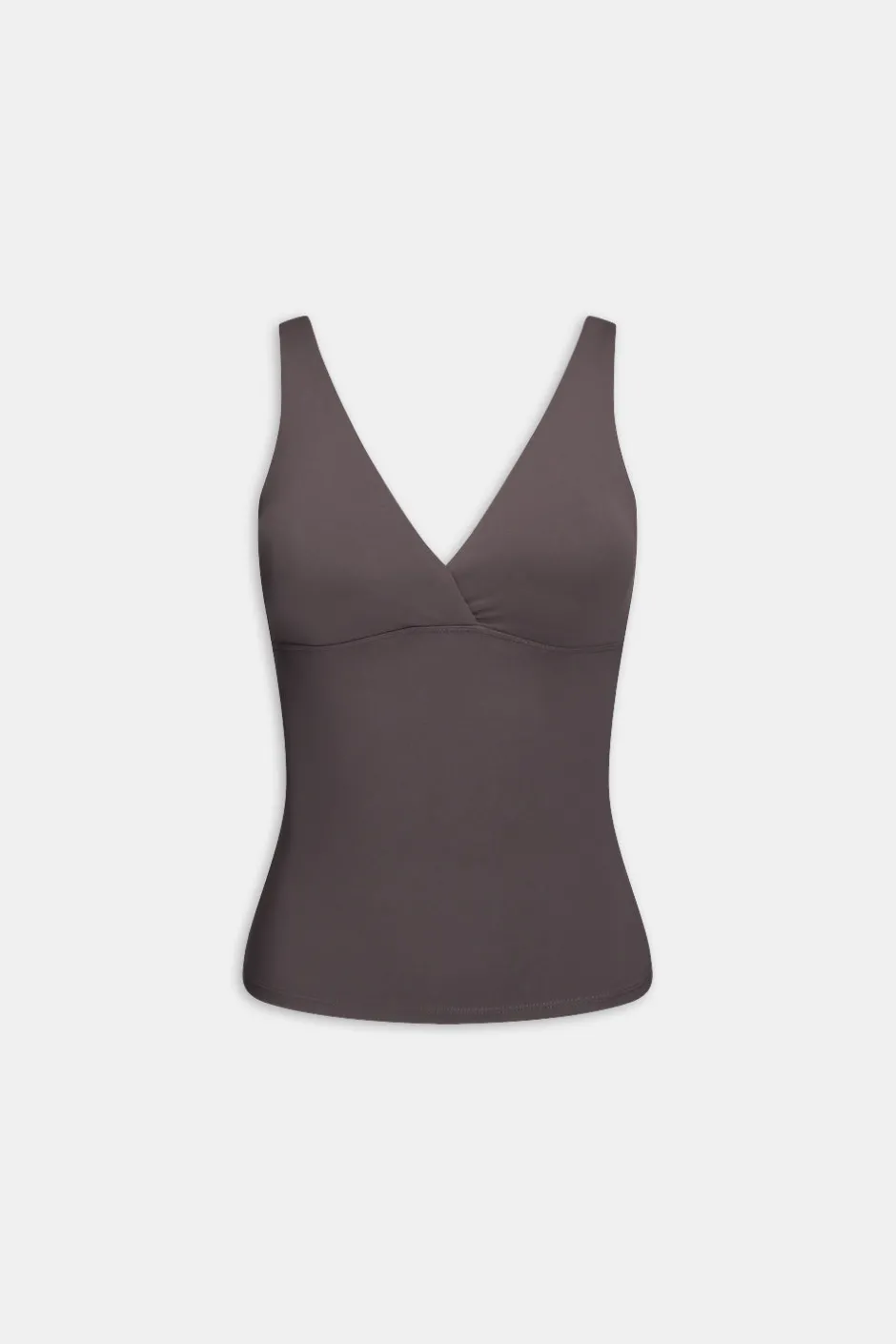 TALA Coffee Dates|Yoga / Pilates*DayFlex V Neck Vest - Cool Espresso