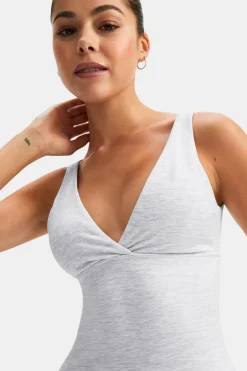 TALA Coffee Dates|Yoga / Pilates*DayFlex V Neck Vest - Marl