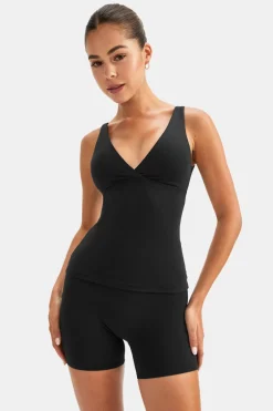TALA Coffee Dates|Yoga / Pilates*DayFlex V Neck Vest - Shadow