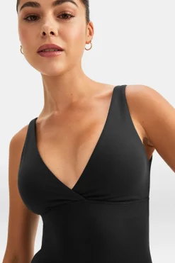 TALA Coffee Dates|Yoga / Pilates*DayFlex V Neck Vest - Shadow