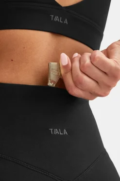 TALA Coffee Dates|Yoga / Pilates*DayFlex Wrap Cycling Shorts - Shadow