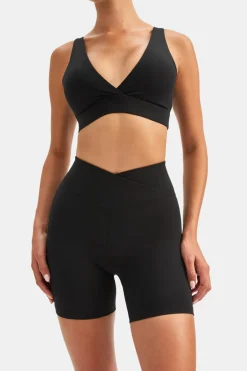 TALA Coffee Dates|Yoga / Pilates*DayFlex Wrap Cycling Shorts - Shadow