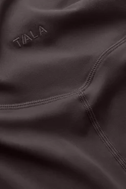 TALA Coffee Dates|Yoga / Pilates*DayFlex Wrap Flared Yoga Pant - Cool Espresso