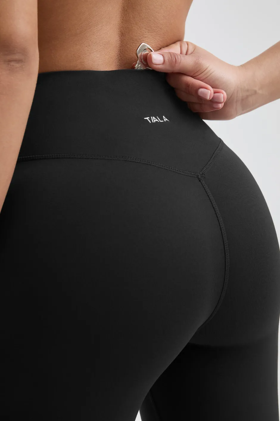 TALA Coffee Dates|Yoga / Pilates*DayFlex Wrap Flared Yoga Pant No Front Seam - Shadow