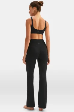 TALA Coffee Dates|Yoga / Pilates*DayFlex Wrap Flared Yoga Pant - Shadow