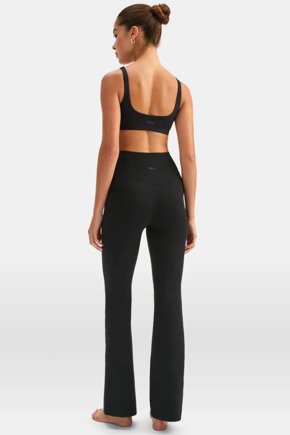 TALA Coffee Dates|Yoga / Pilates*DayFlex Wrap Flared Yoga Pant - Shadow
