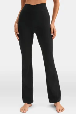 TALA Coffee Dates|Yoga / Pilates*DayFlex Wrap Flared Yoga Pant - Shadow