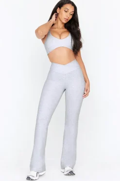 TALA Coffee Dates|Yoga / Pilates*DayFlex Wrap Flared Yoga Pant - Marl