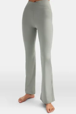 TALA Coffee Dates|Yoga / Pilates*DayFlex Wrap Flared Yoga Pant - Soft Sage