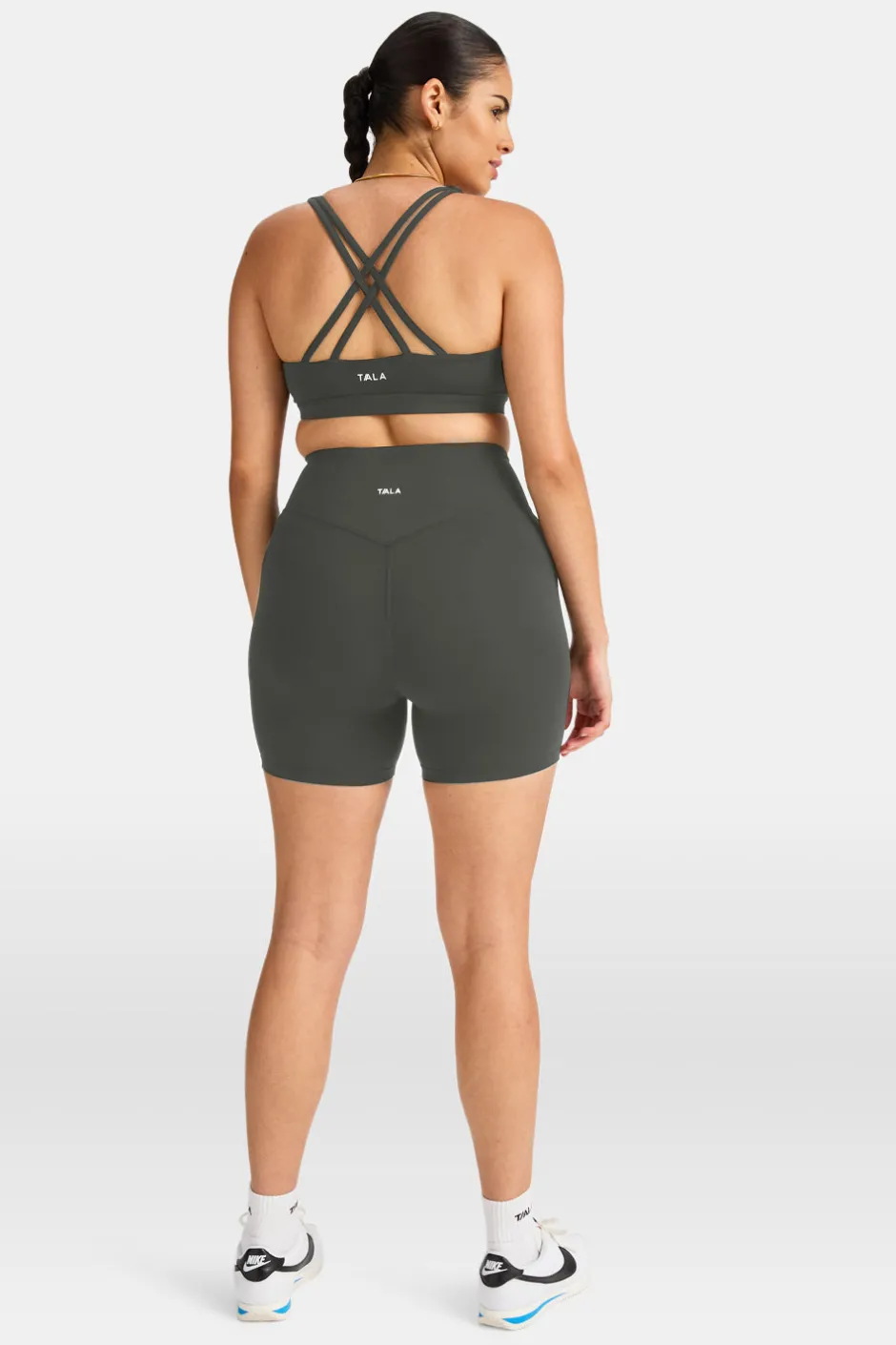 TALA Coffee Dates|Yoga / Pilates*DayFlex Wrap High Waisted Cycling Shorts -