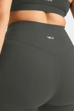 TALA Coffee Dates|Yoga / Pilates*DayFlex Wrap High Waisted Cycling Shorts -