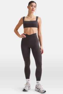 TALA Coffee Dates|Yoga / Pilates*DayFlex Wrap High Waisted Legging - Cool Espresso